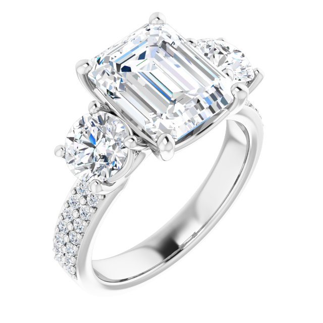 Three-Stone Engagement Ring
