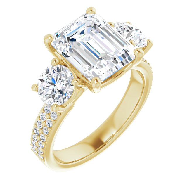 Three-Stone Engagement Ring
