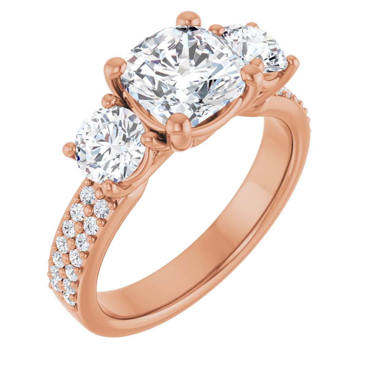 Three-Stone Engagement Ring