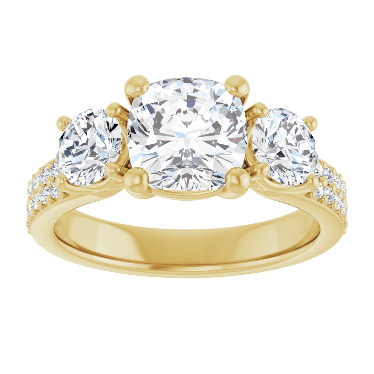Three-Stone Engagement Ring