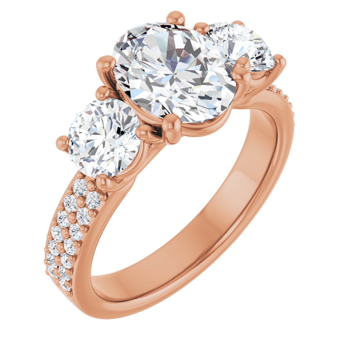 Three-Stone Engagement Ring