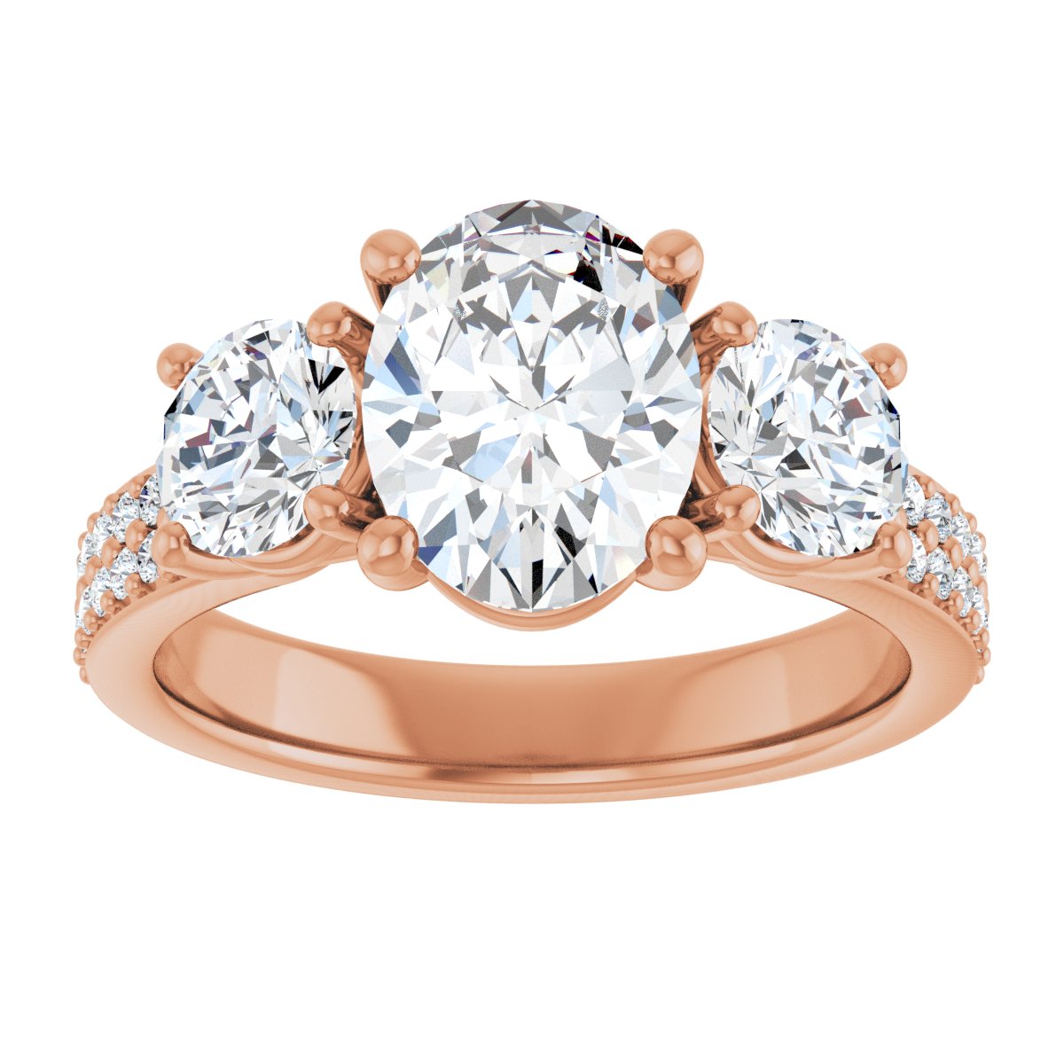 Three-Stone Engagement Ring