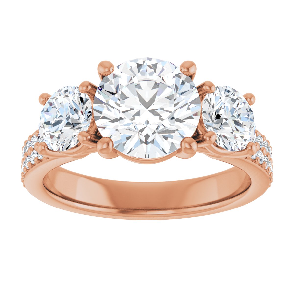 Three-Stone Engagement Ring