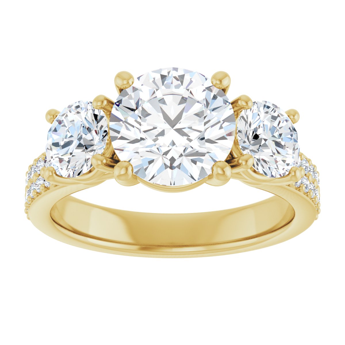 Three-Stone Engagement Ring