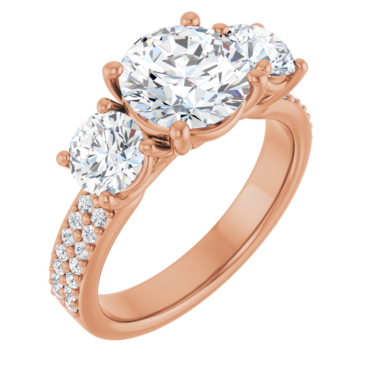 Three-Stone Engagement Ring