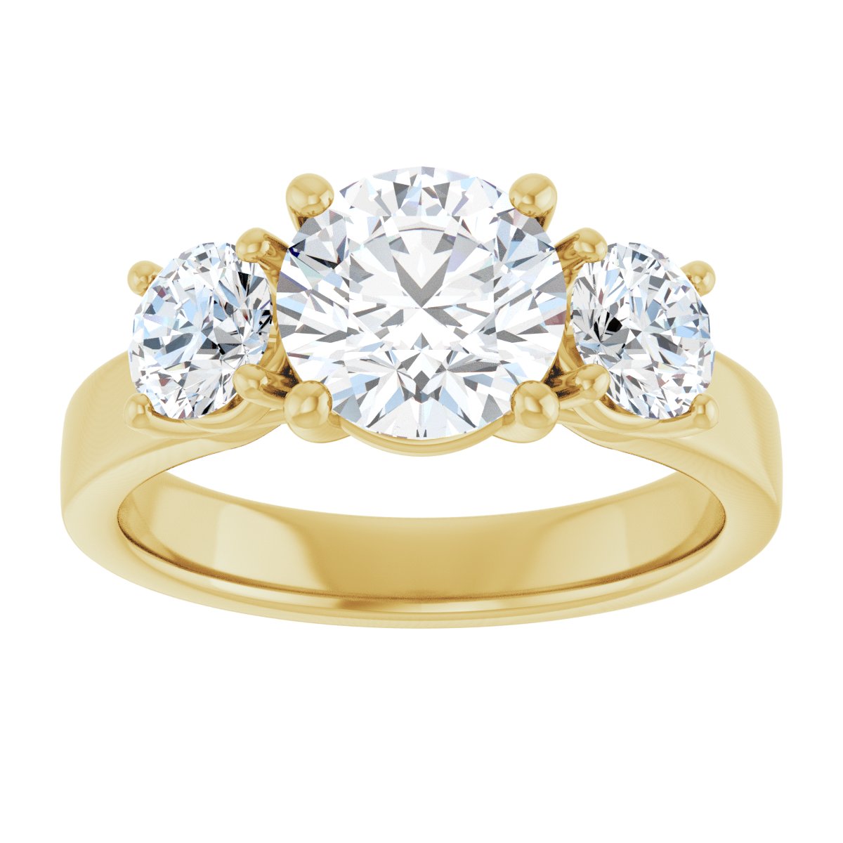 Three-Stone Engagement Ring
