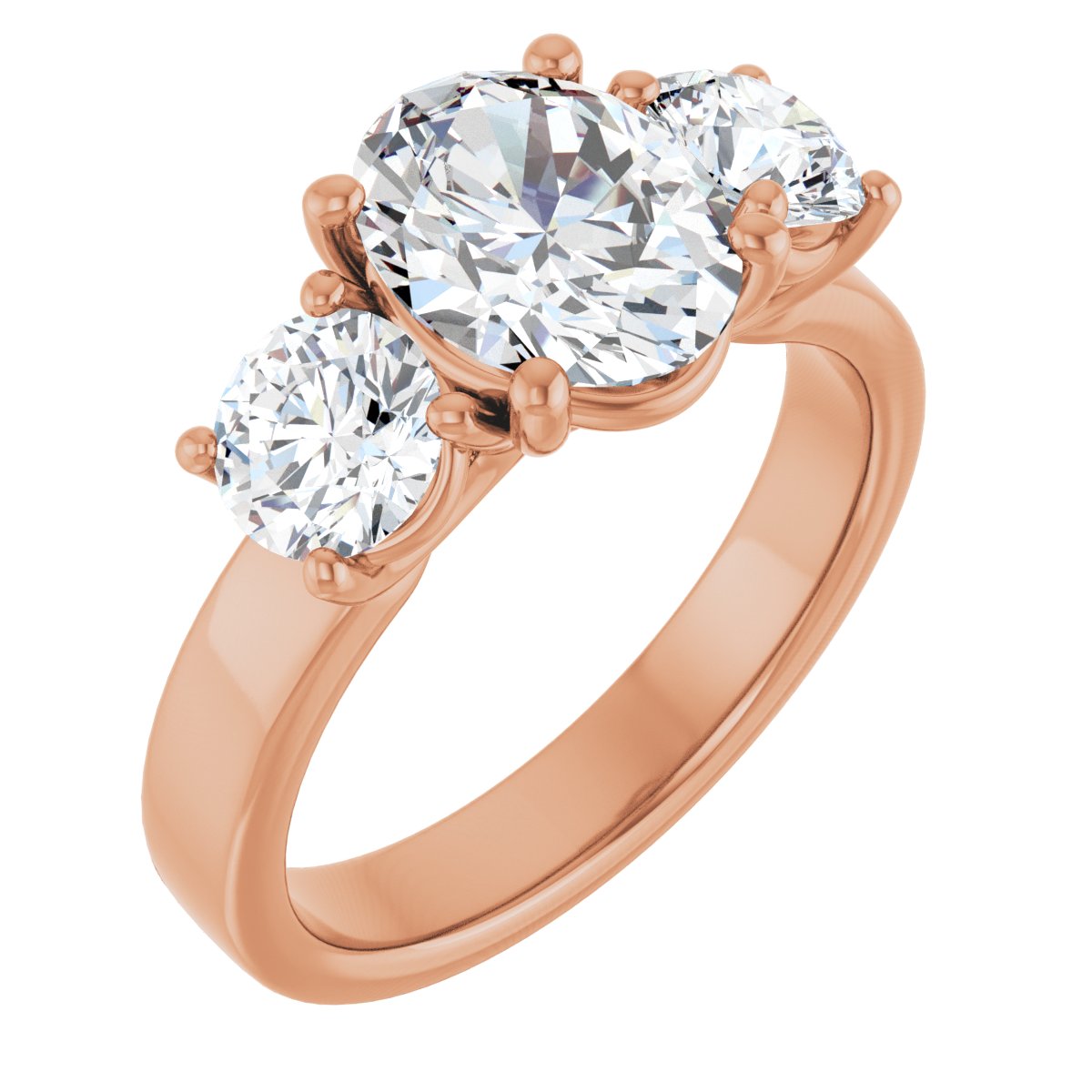 Three-Stone Engagement Ring