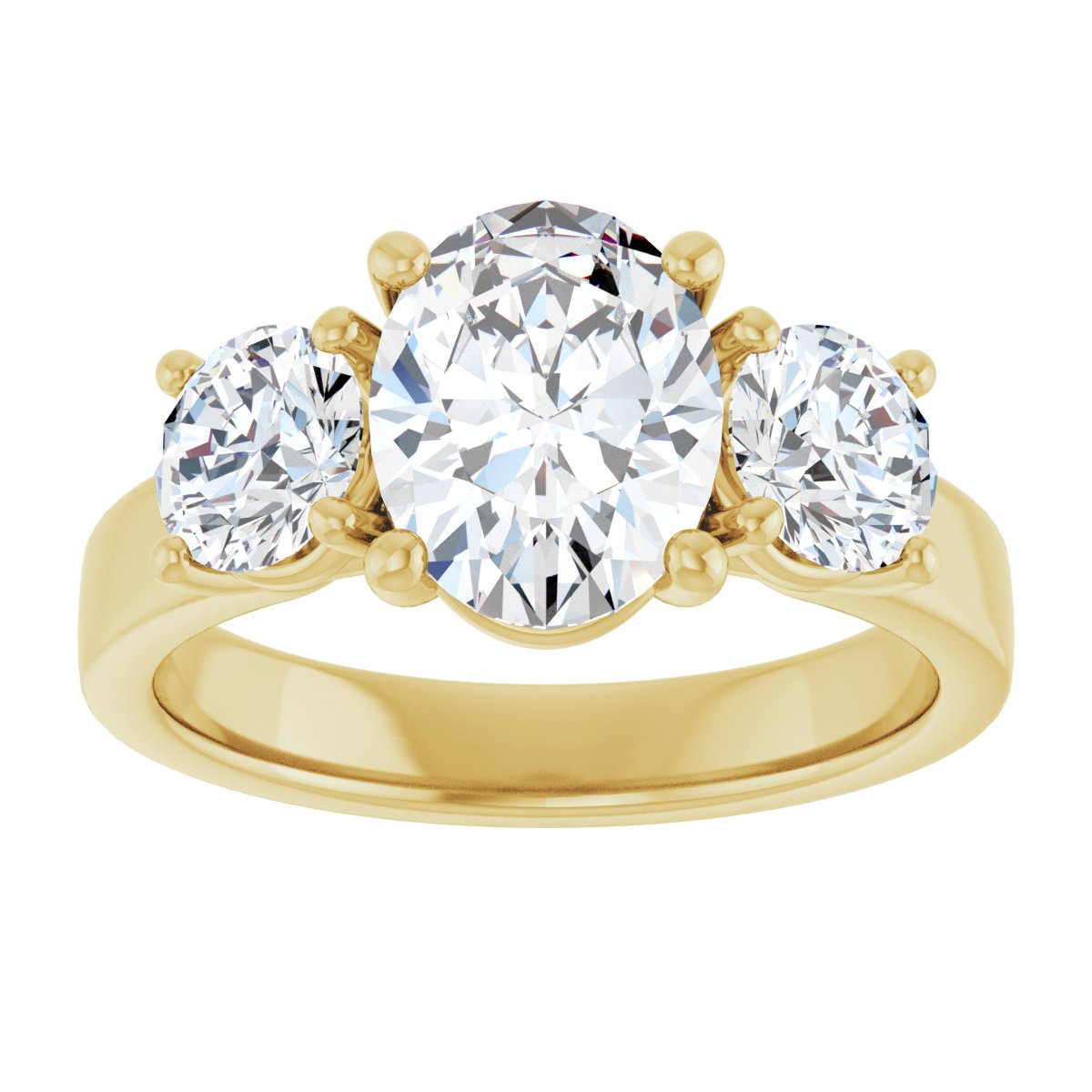 Three-Stone Engagement Ring