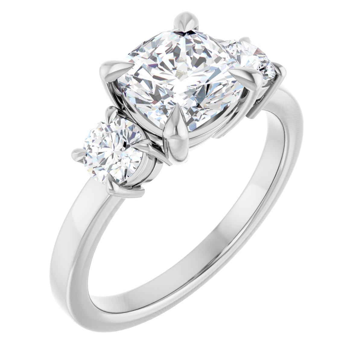 Three-Stone Engagement Ring