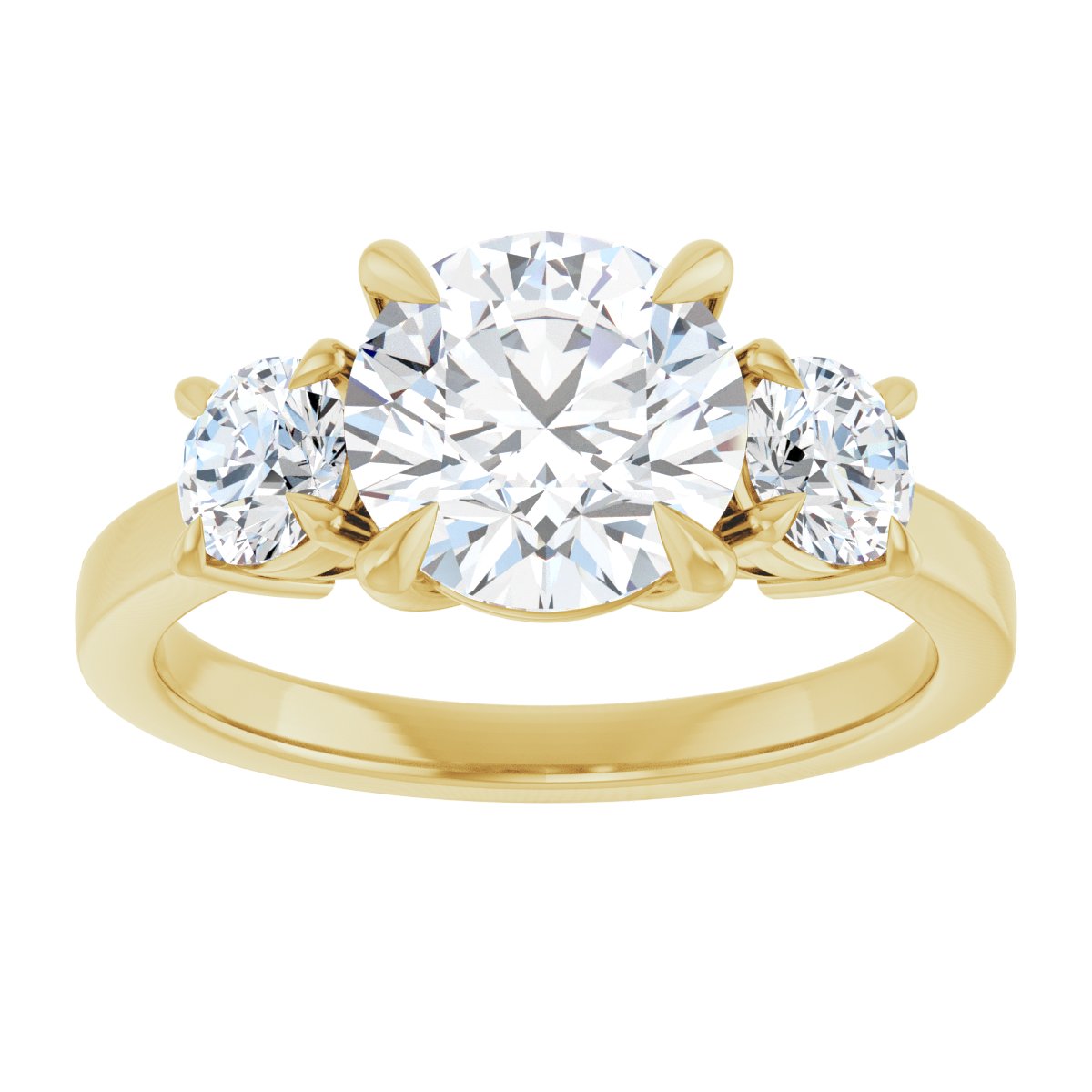 Three-Stone Engagement Ring