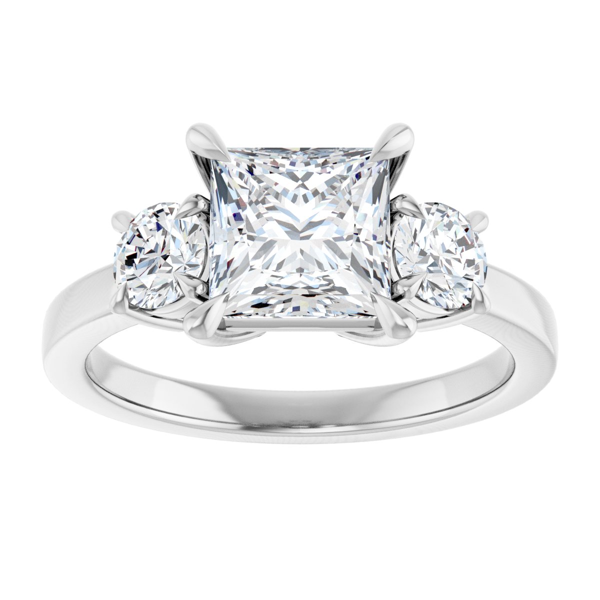 Three-Stone Engagement Ring