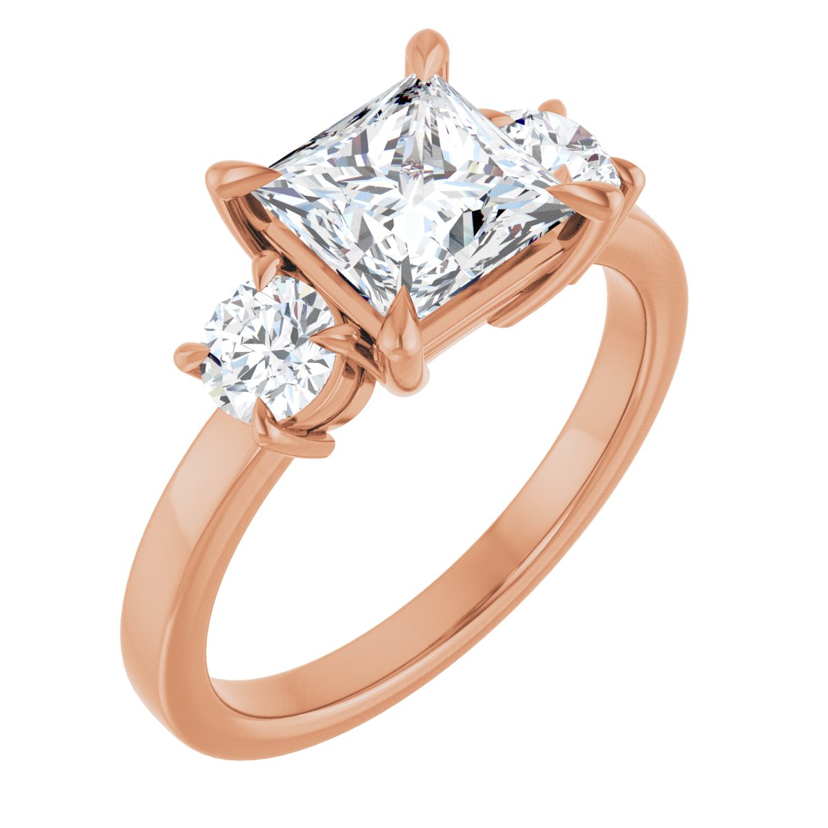Three-Stone Engagement Ring