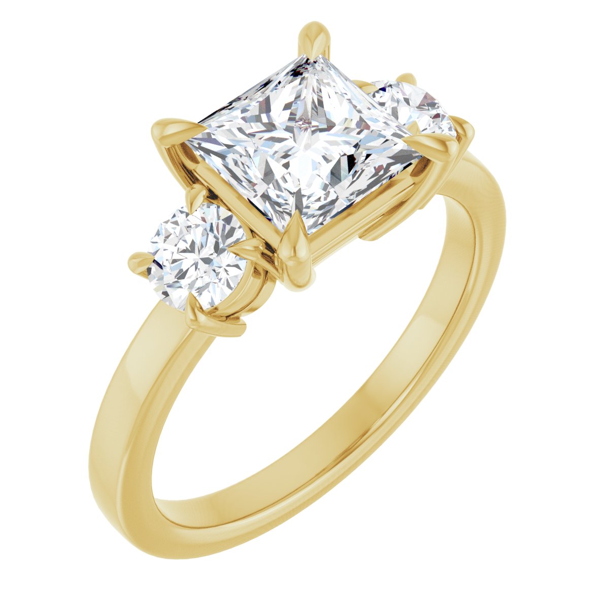 Three-Stone Engagement Ring