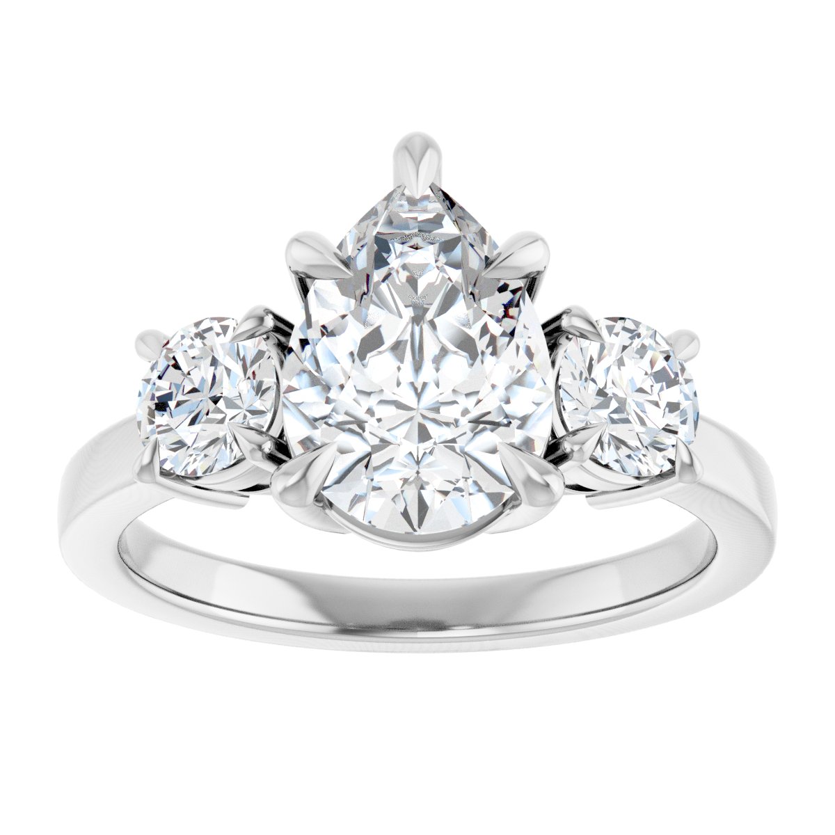Three-Stone Engagement Ring