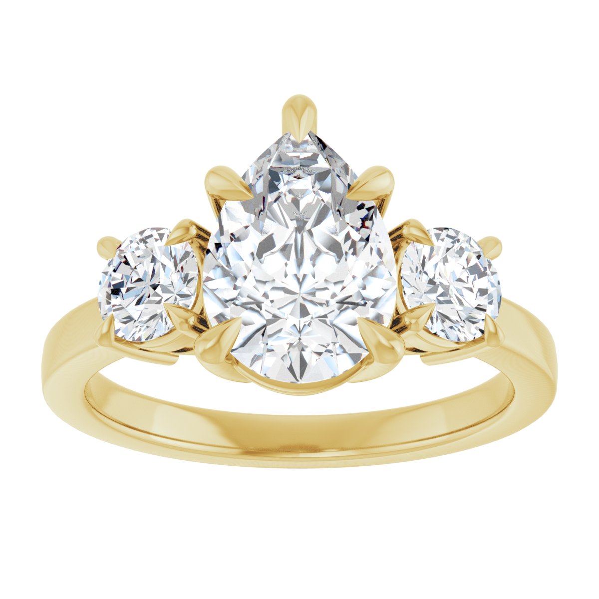 Three-Stone Engagement Ring