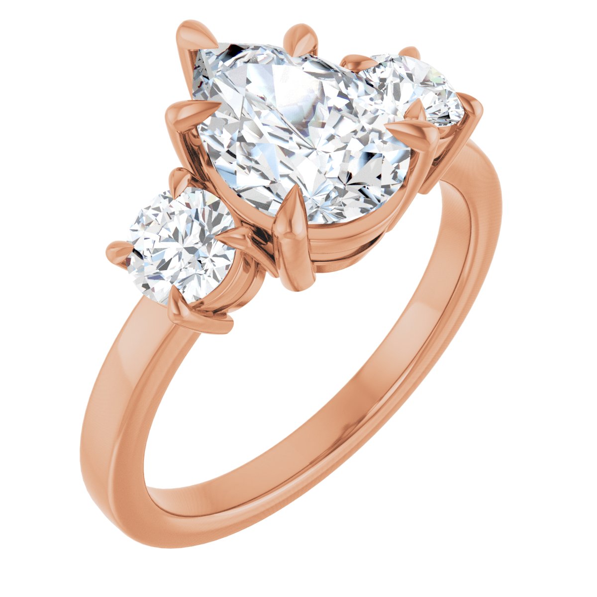 Three-Stone Engagement Ring