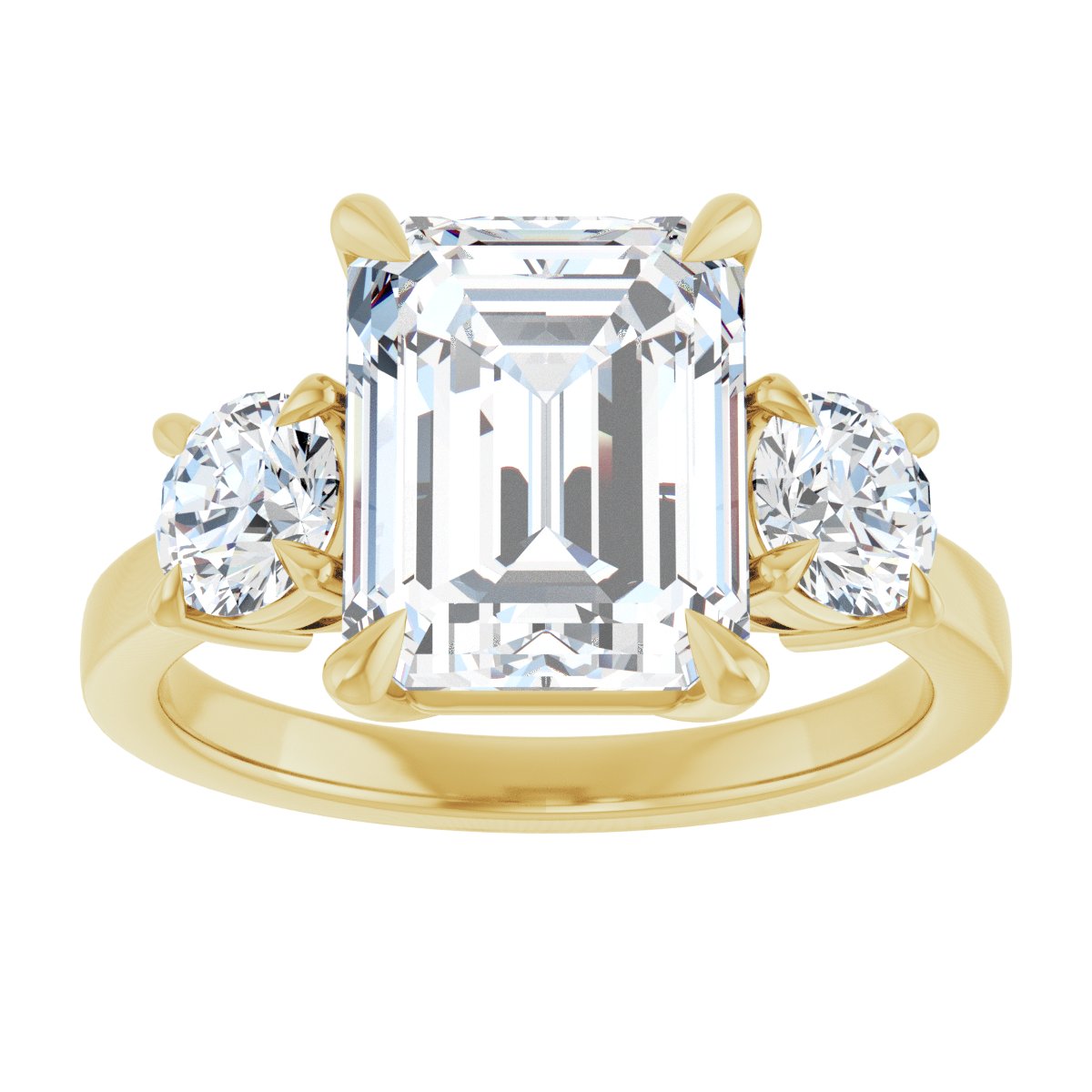 Three-Stone Engagement Ring