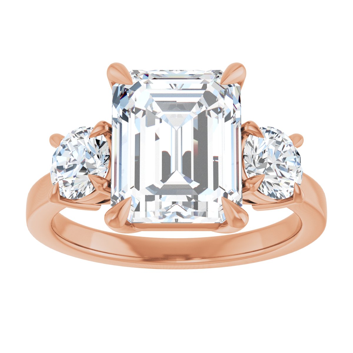 Three-Stone Engagement Ring