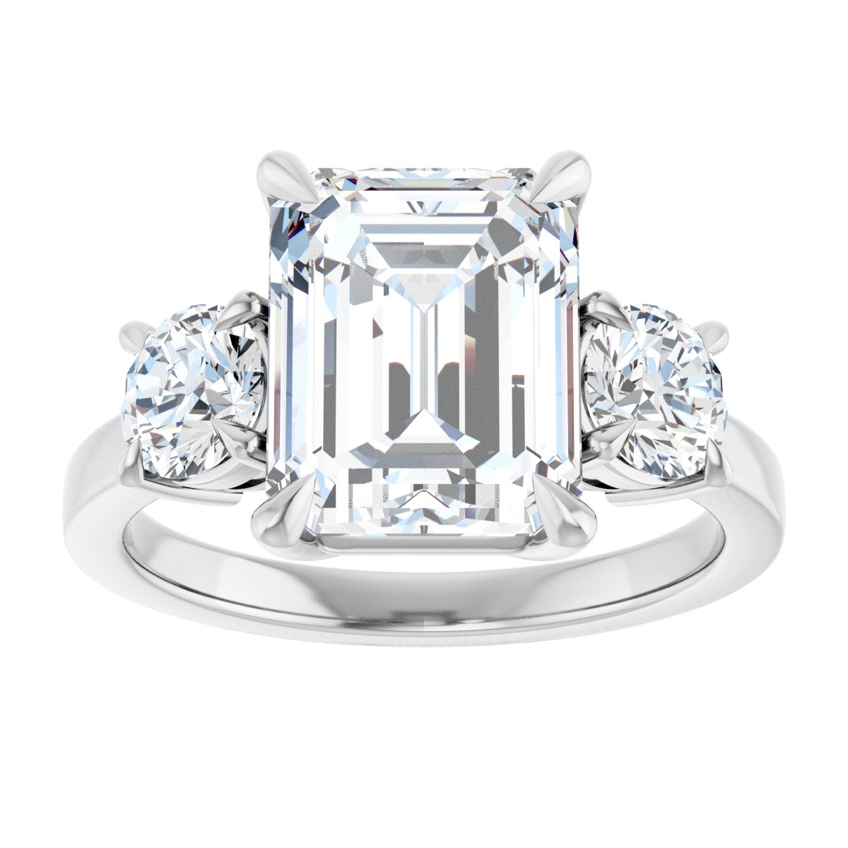 Three-Stone Engagement Ring