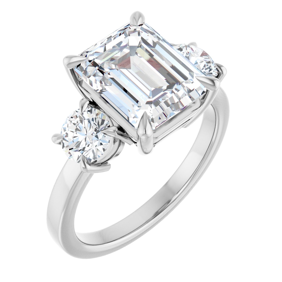 Three-Stone Engagement Ring