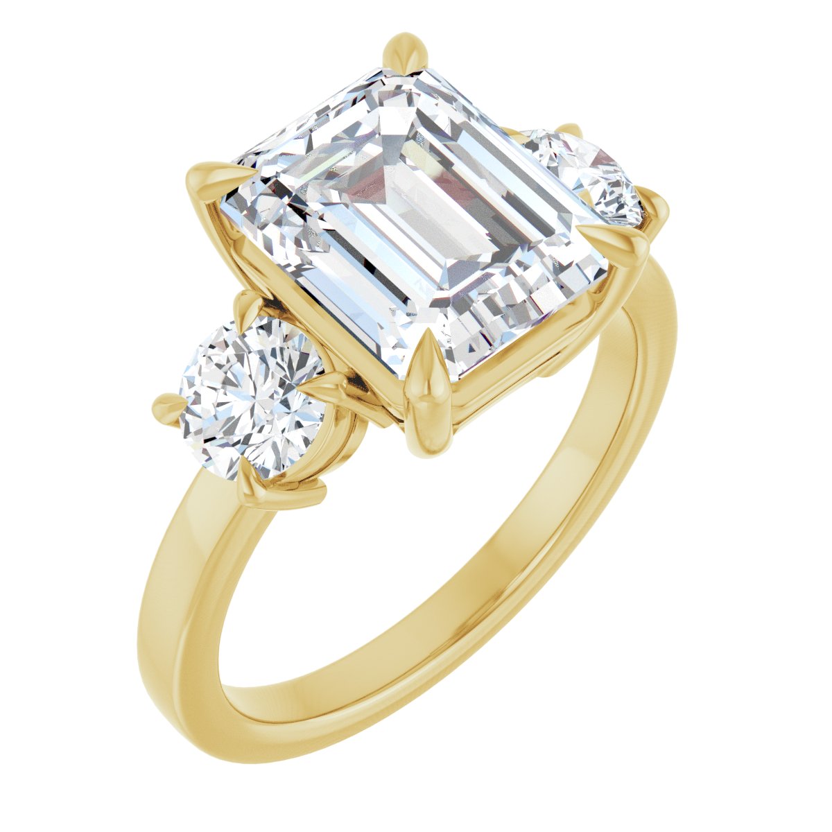 Three-Stone Engagement Ring