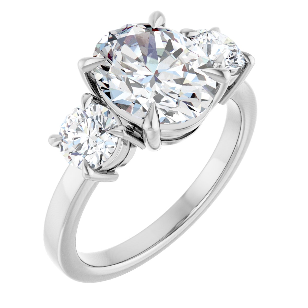 Three-Stone Engagement Ring