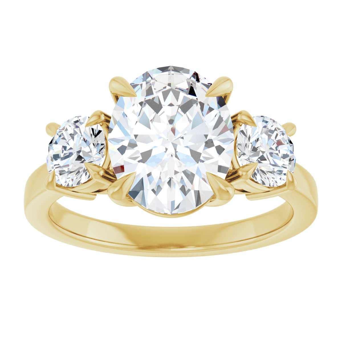 Three-Stone Engagement Ring