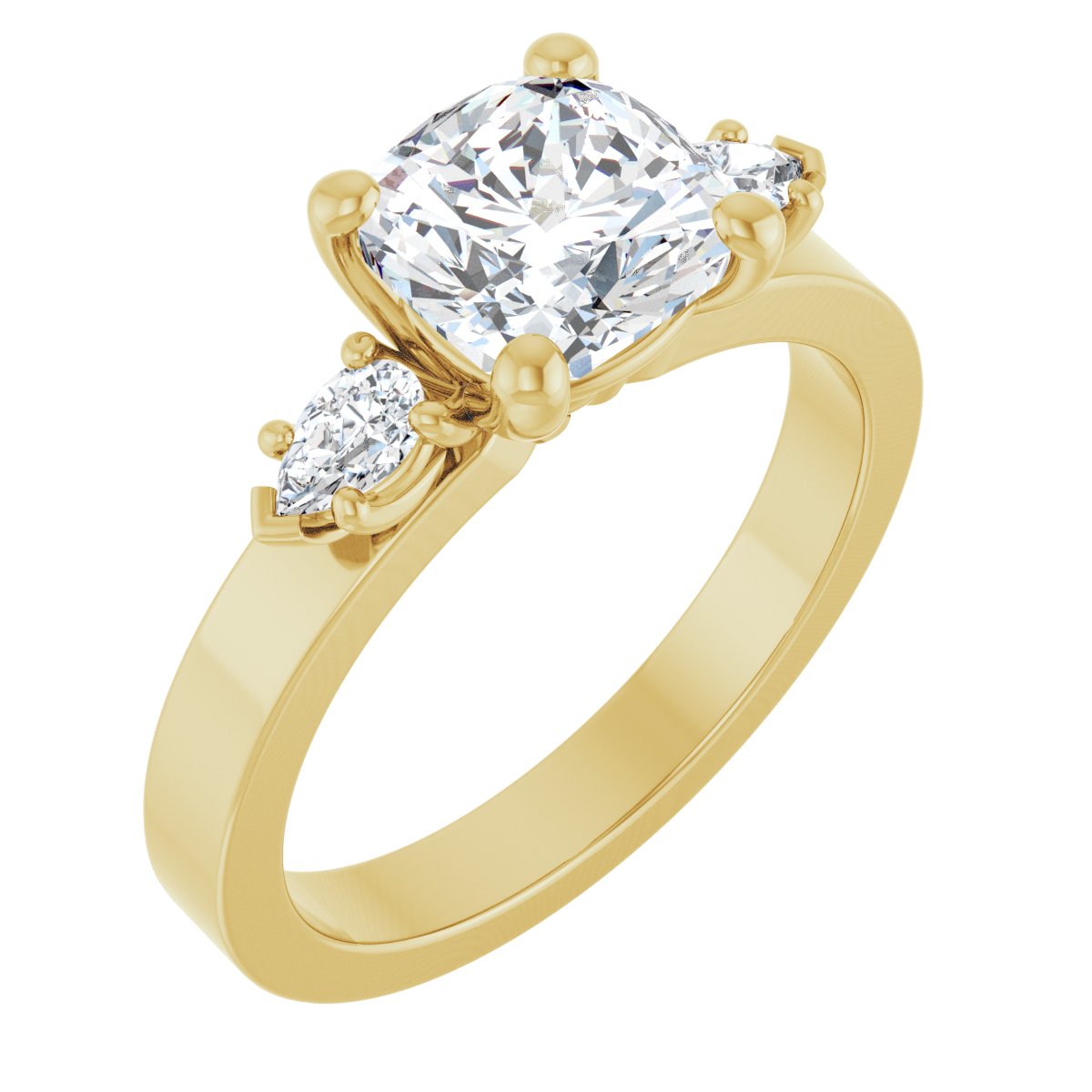 Three-Stone Engagement Ring