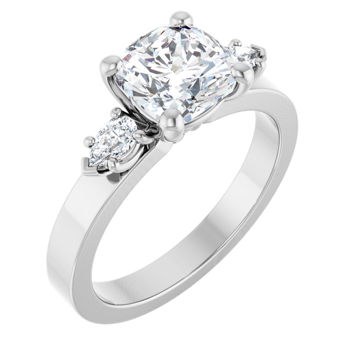 Three-Stone Engagement Ring