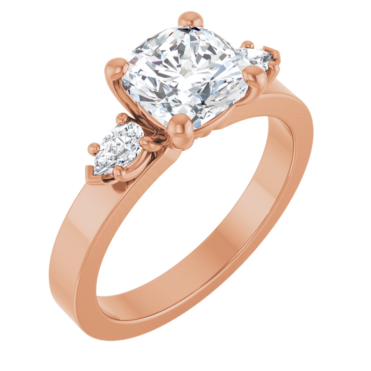Three-Stone Engagement Ring