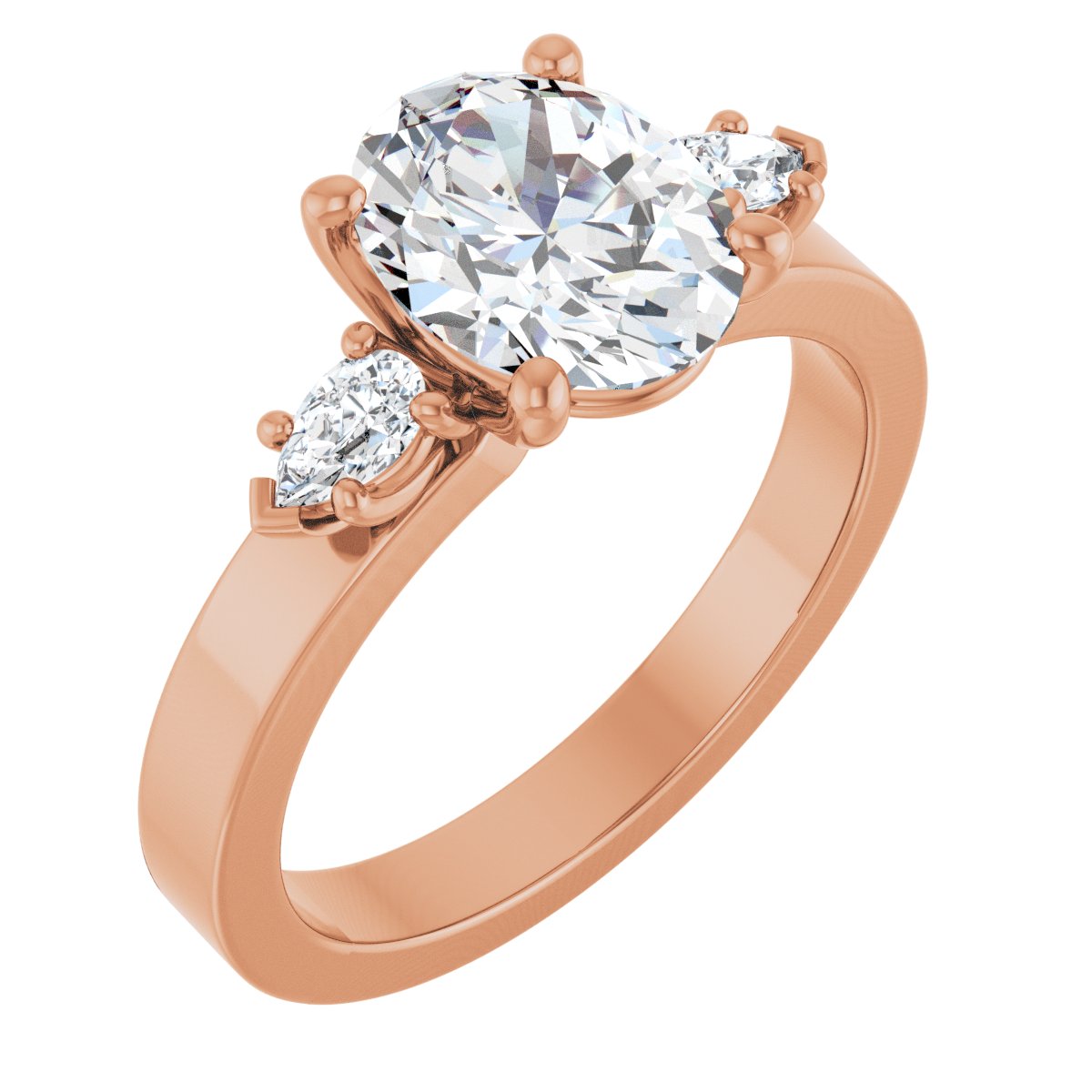 Three-Stone Engagement Ring