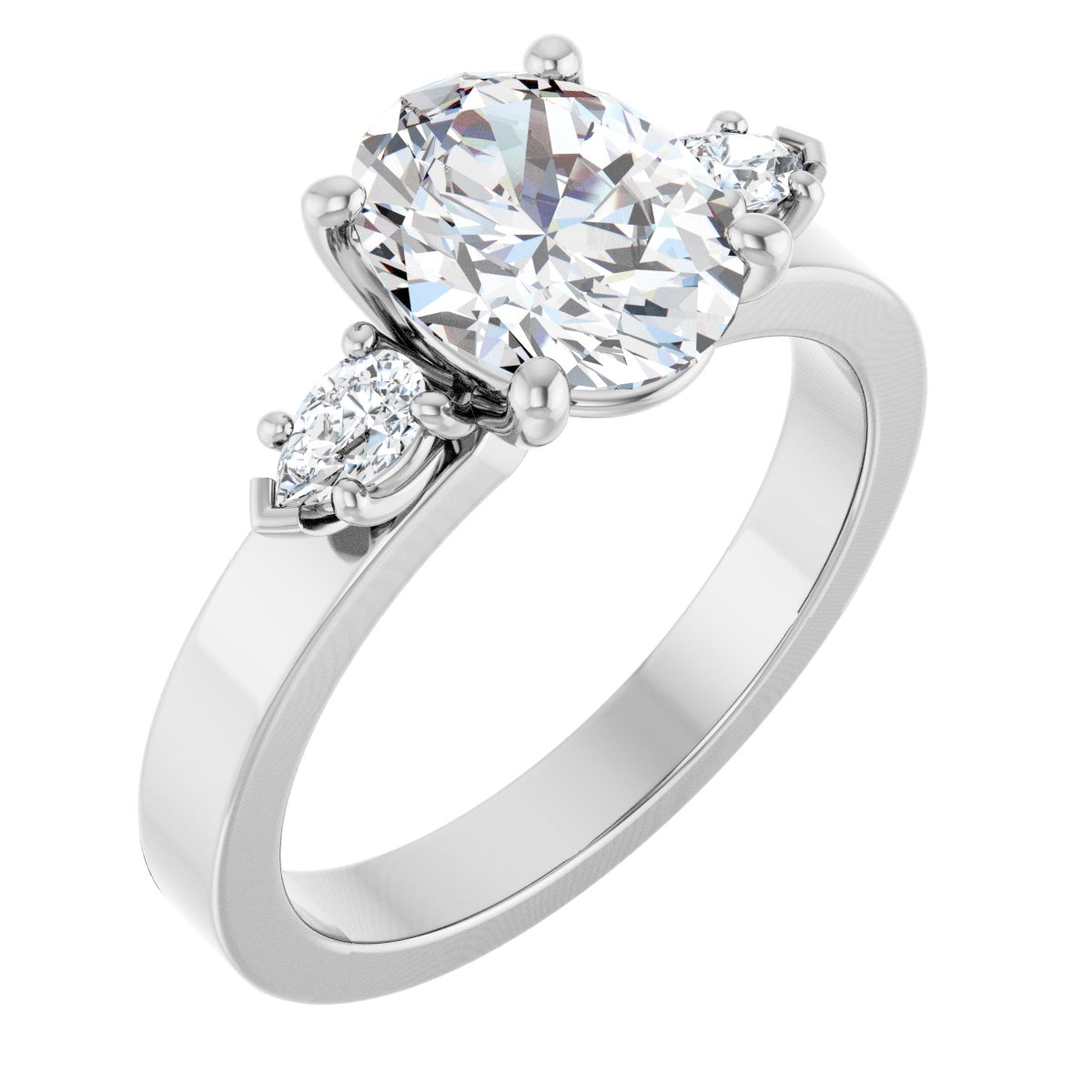 Three-Stone Engagement Ring