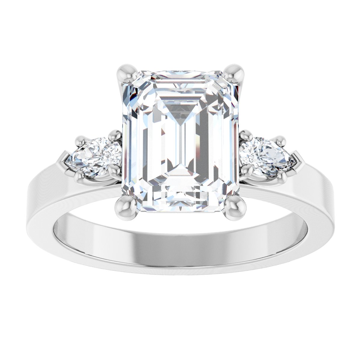 Three-Stone Engagement Ring