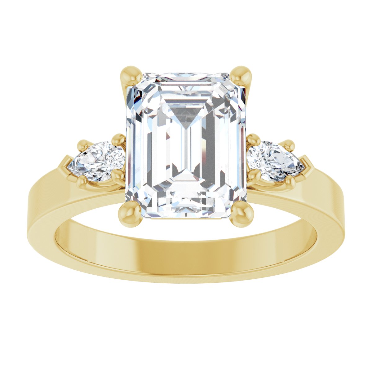 Three-Stone Engagement Ring