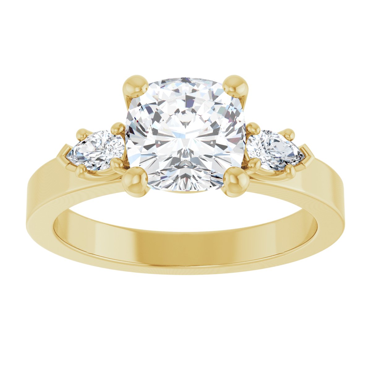 Three-Stone Engagement Ring