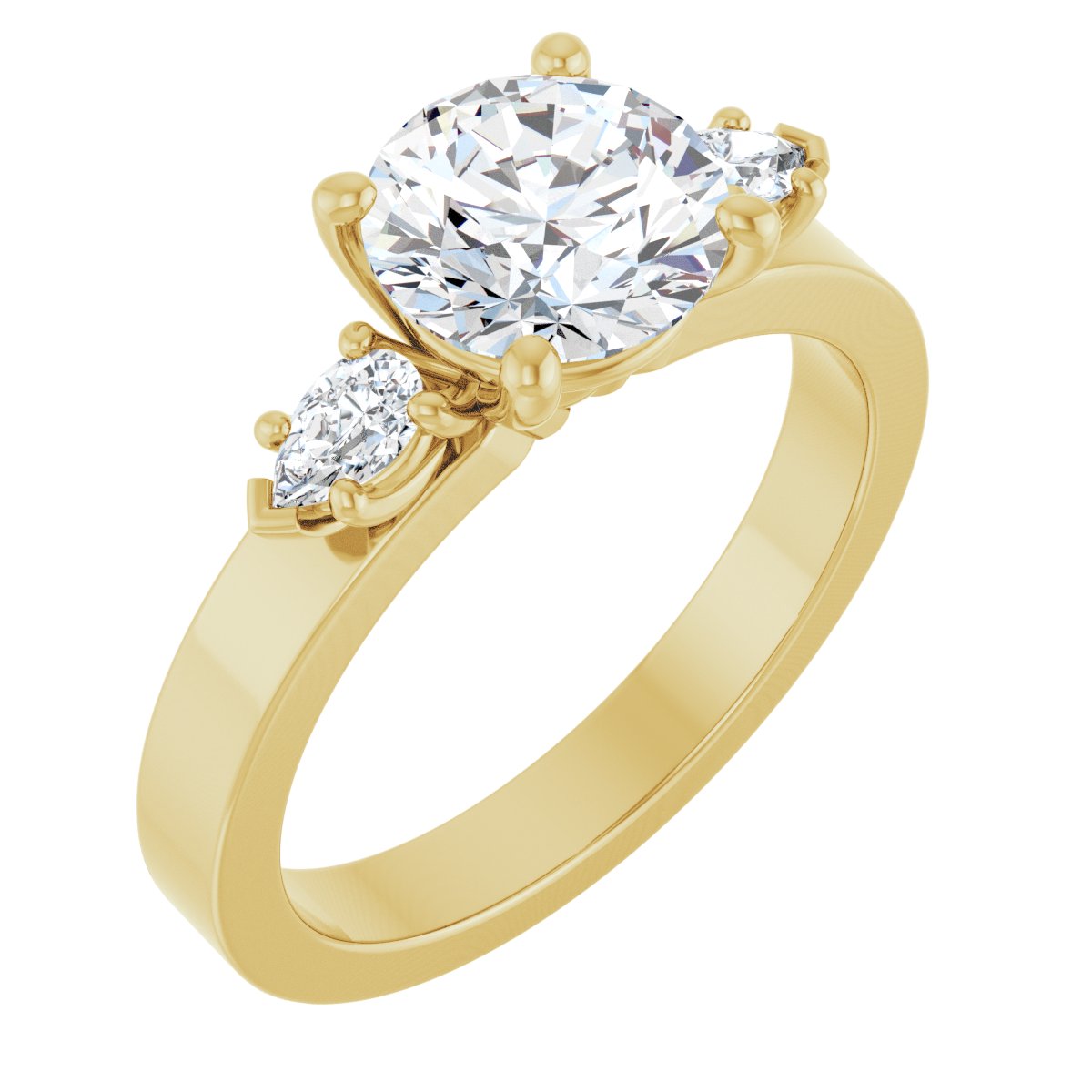 Three-Stone Engagement Ring
