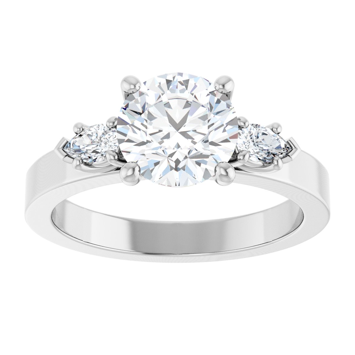Three-Stone Engagement Ring
