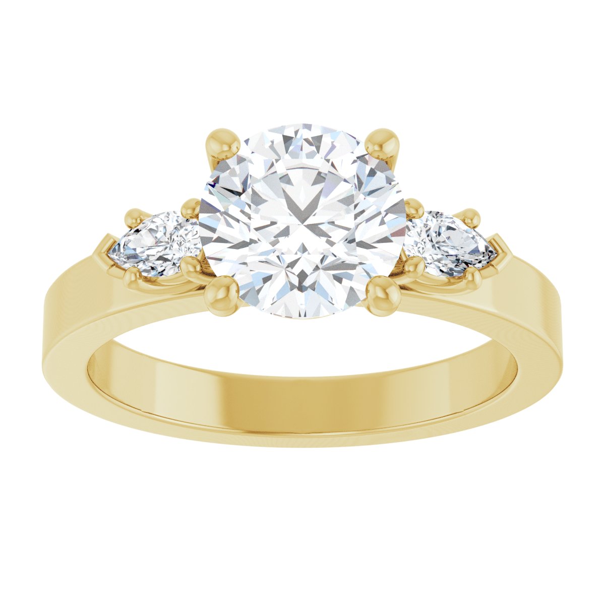 Three-Stone Engagement Ring