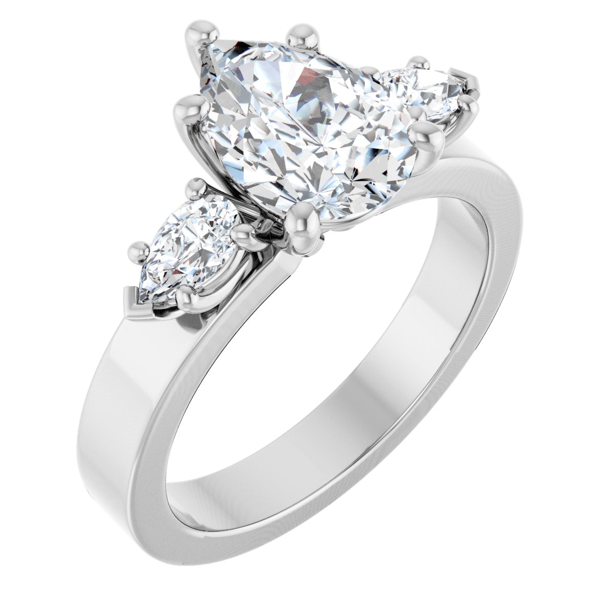 Three-Stone Engagement Ring