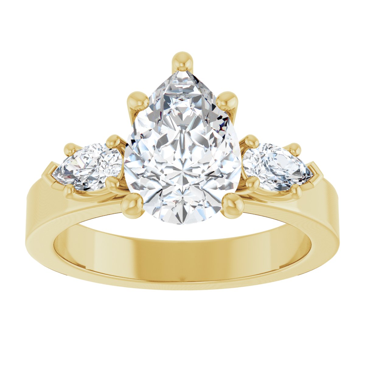 Three-Stone Engagement Ring