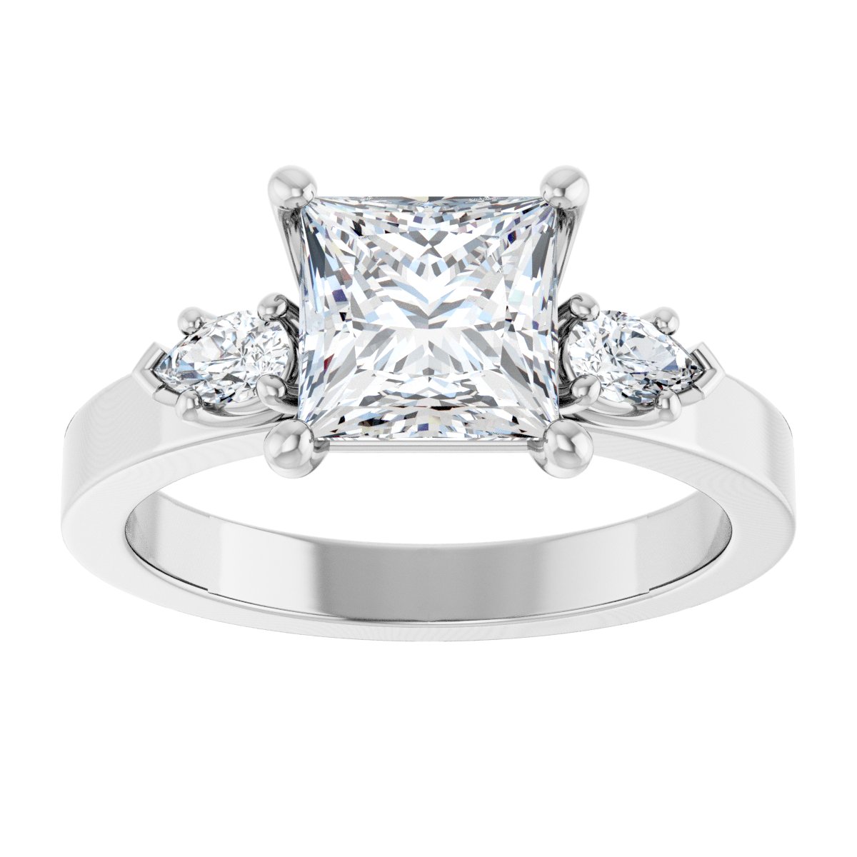 Three-Stone Engagement Ring