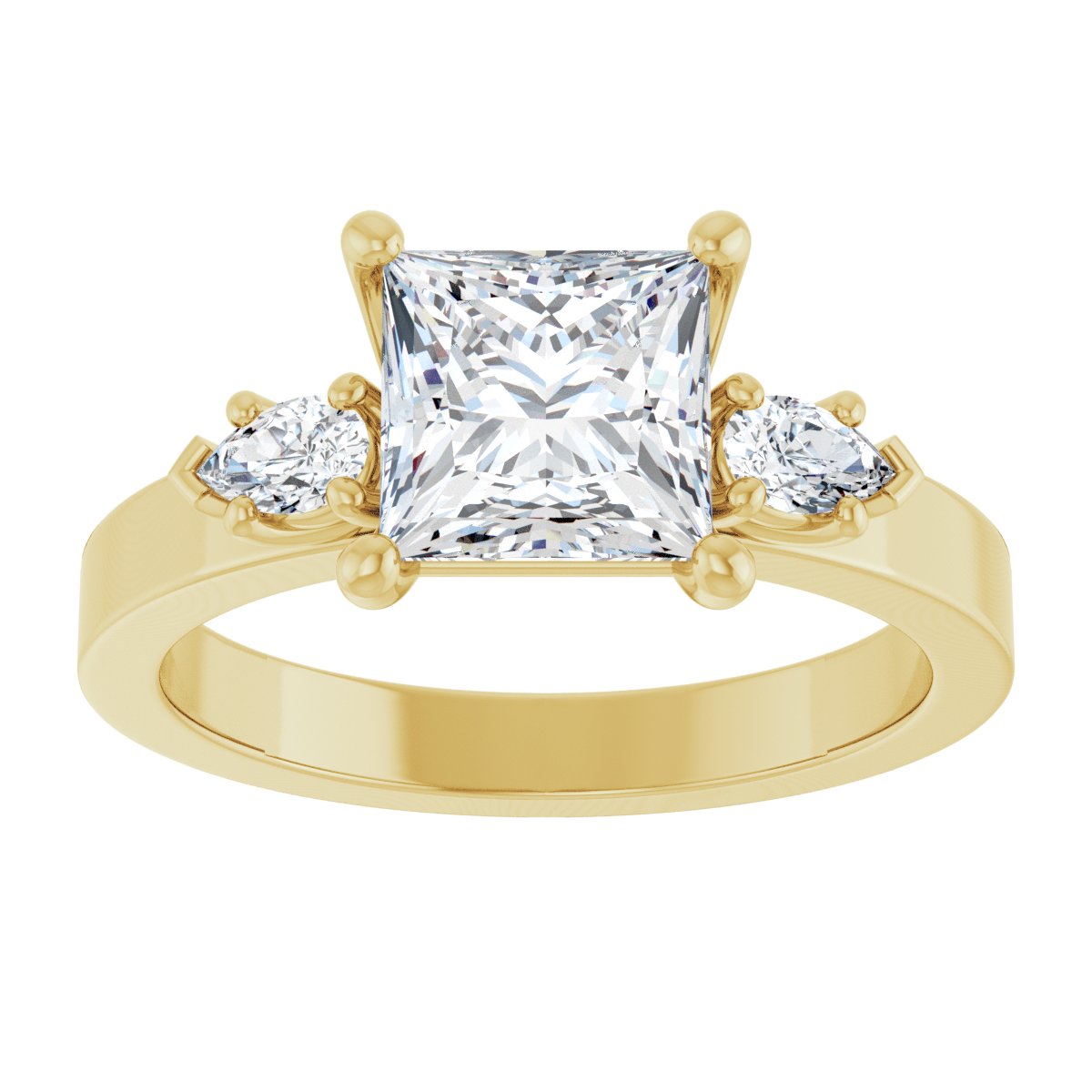 Three-Stone Engagement Ring