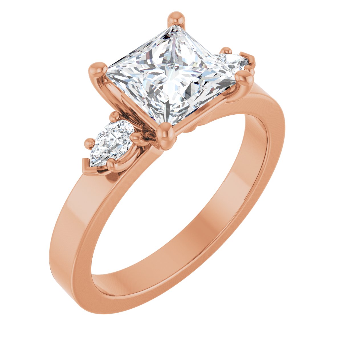 Three-Stone Engagement Ring