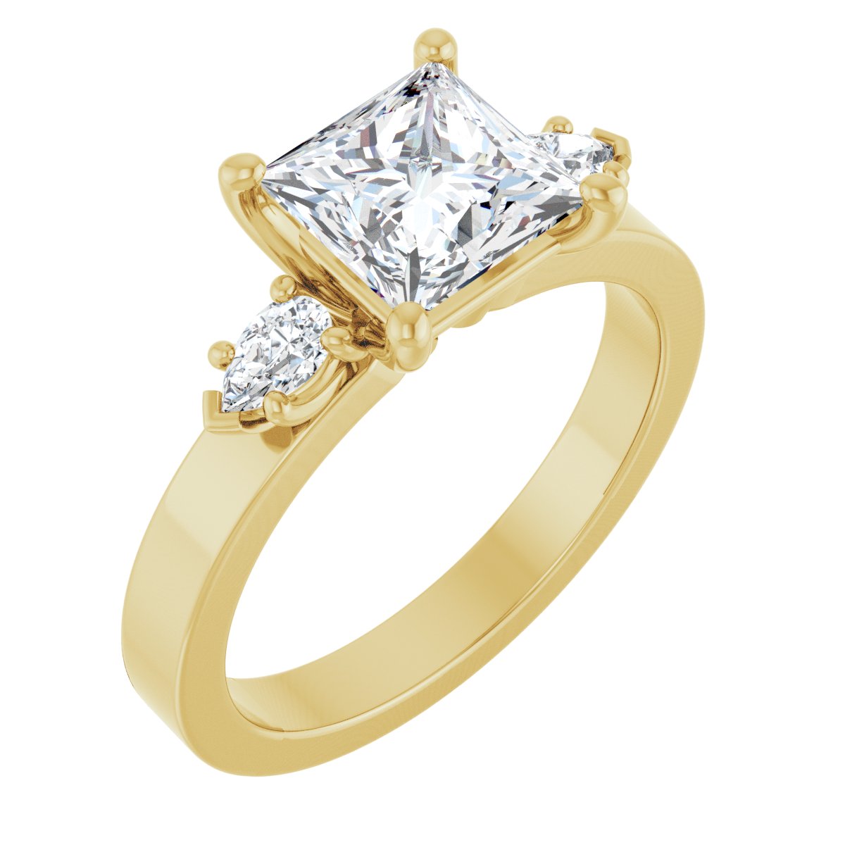 Three-Stone Engagement Ring
