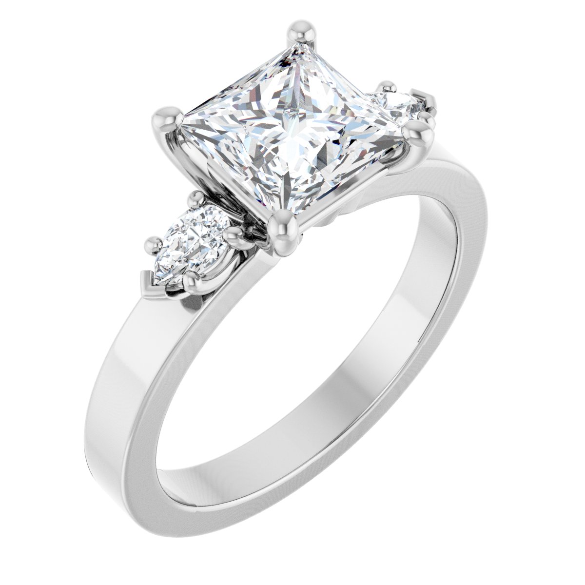 Three-Stone Engagement Ring