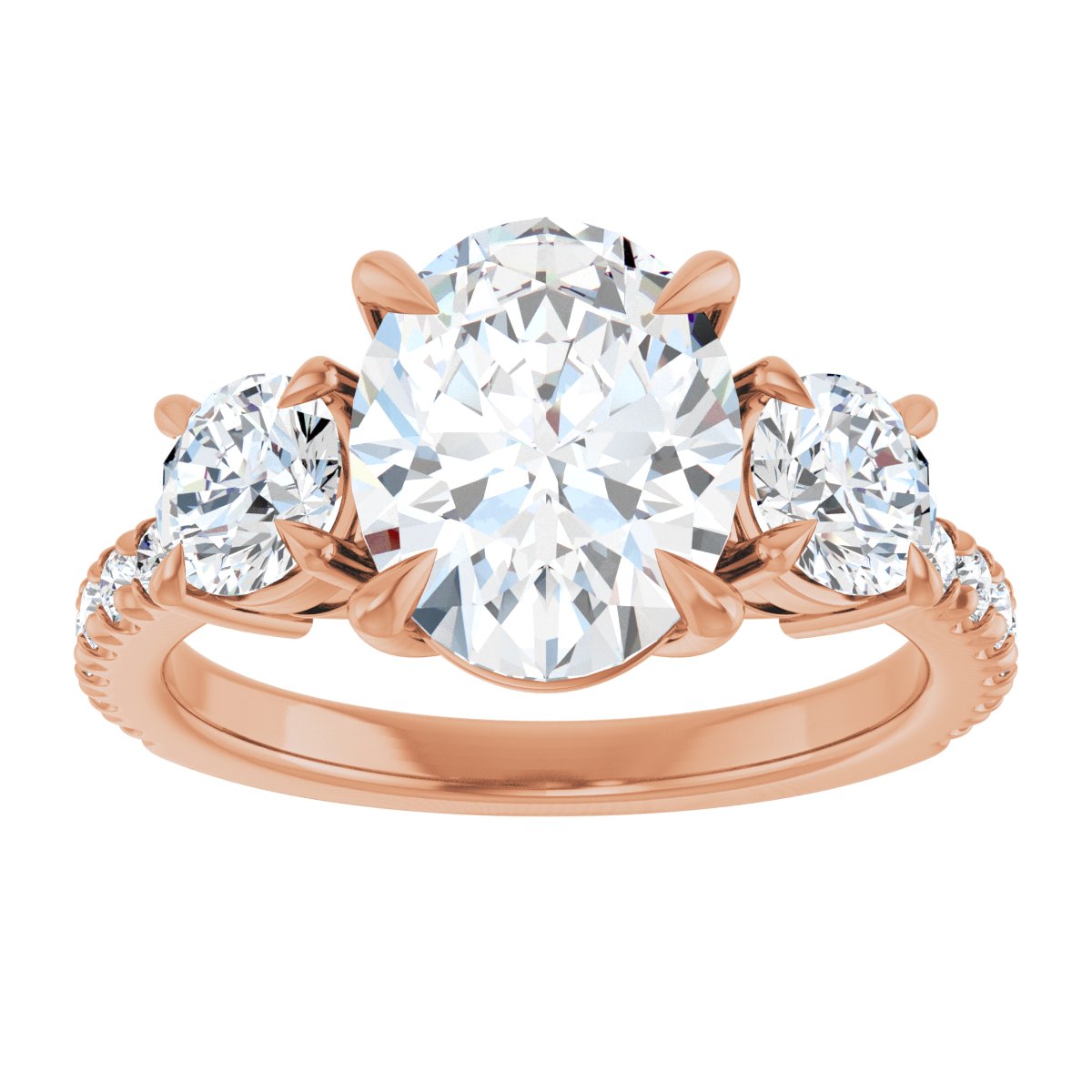 Three-Stone Engagement Ring