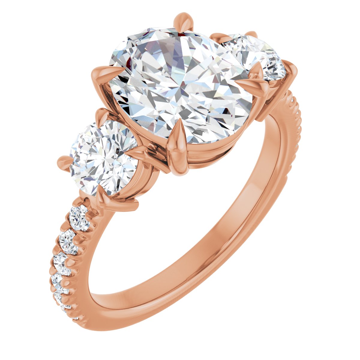 Three-Stone Engagement Ring