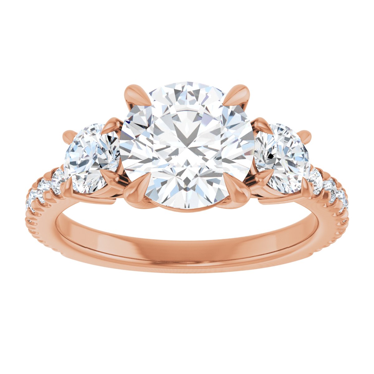 Three-Stone Engagement Ring