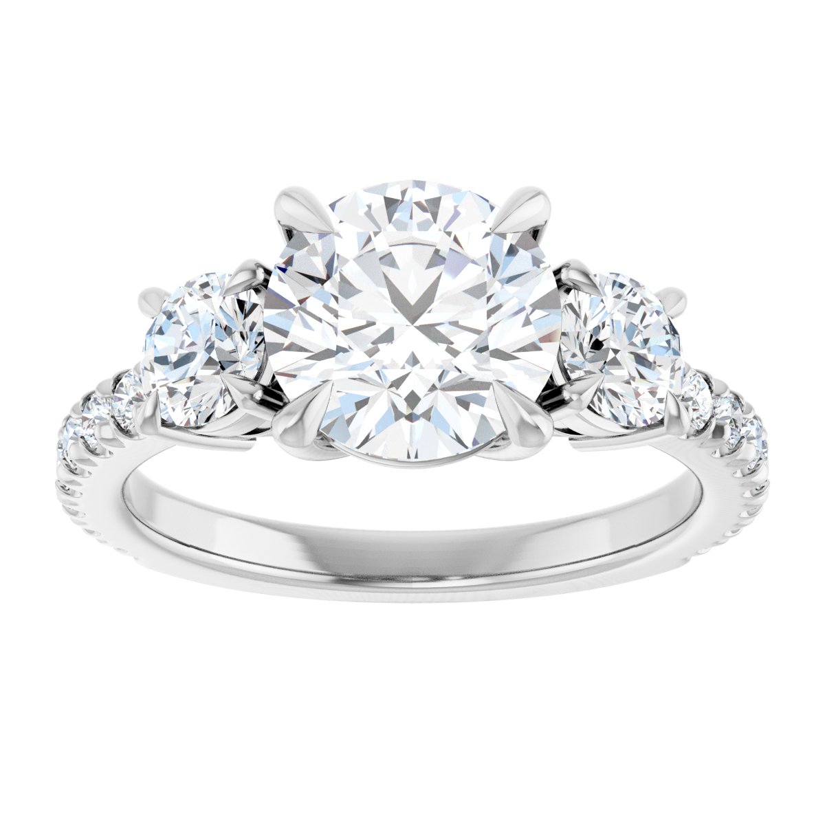 Three-Stone Engagement Ring