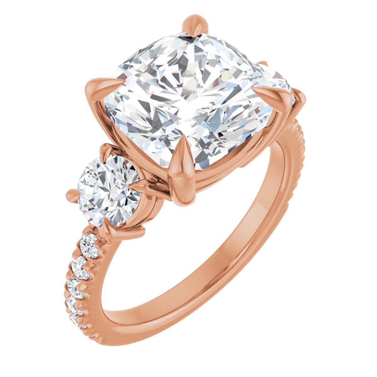 Three-Stone Engagement Ring